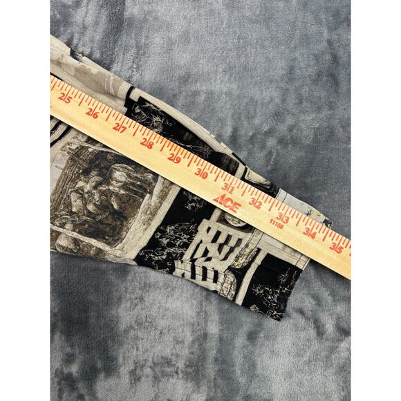 Vintage Bit &‎ Bridle Outfitters Western Cowboy Graphic Button-Up Shirt XL - Picture 8 of 12